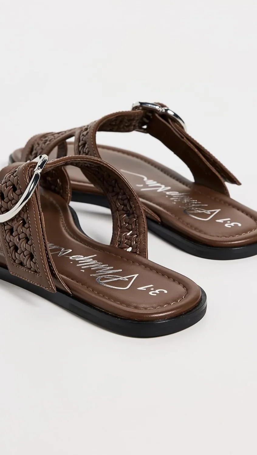 3.1 Phillip Lim Women's Macrame Z-Strap Toe Sandals