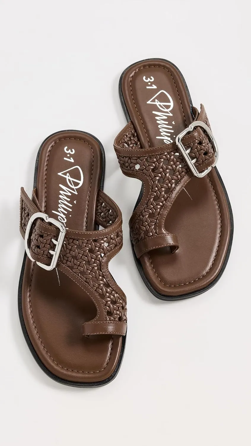 3.1 Phillip Lim Women's Macrame Z-Strap Toe Sandals