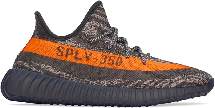 adidas Mens Yeezy Boost 350 V2 Lace Up Sneakers Shoes Casual - Grey - Size 5 M