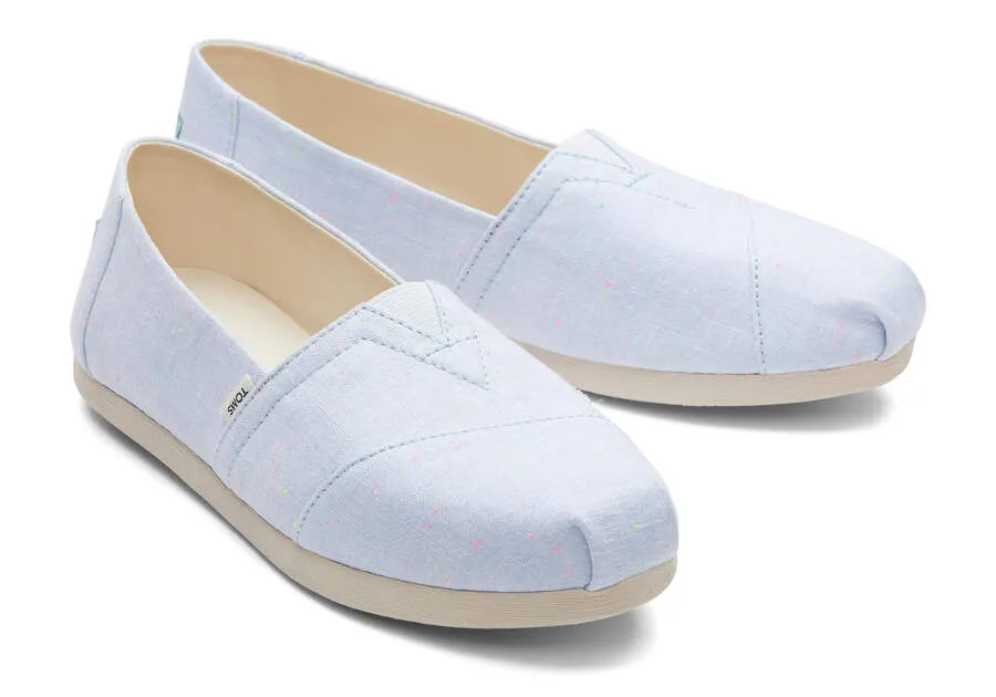 Alpargata Lino Light Blue