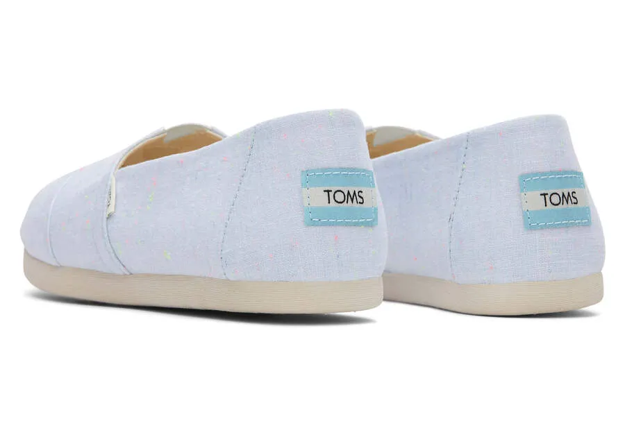 Alpargata Lino Light Blue