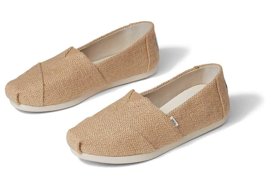 Alpargata Natural Burlap Heritage