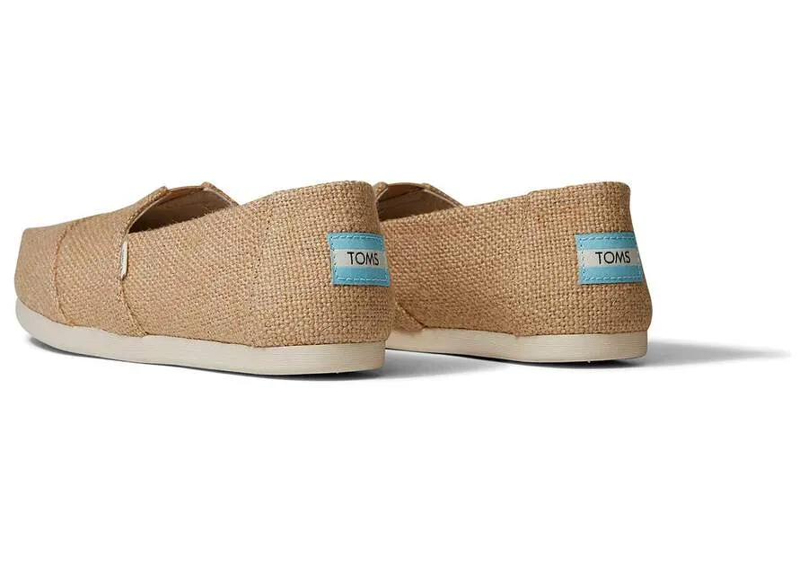 Alpargata Natural Burlap Heritage