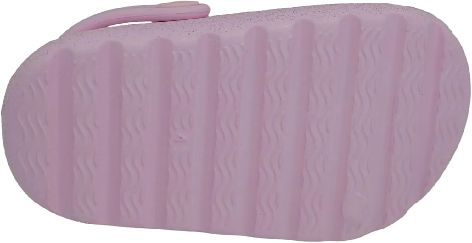 Barbie Toddler Girls' Cloud Slides - Cute & Comfy Slip-On Sandals for Summer, Pool, or Beach