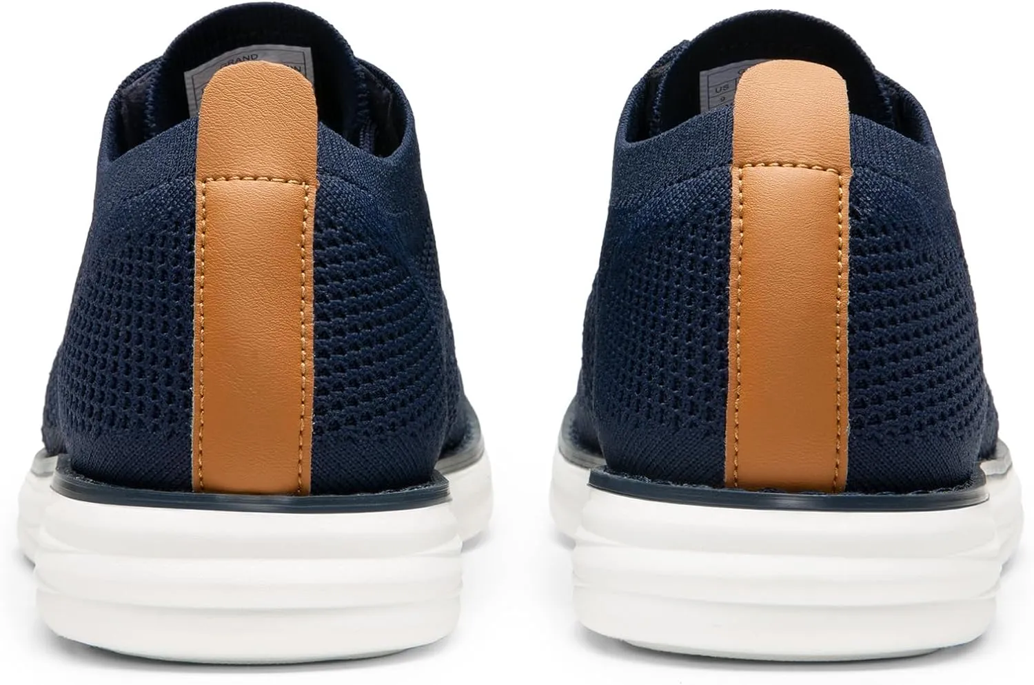 Bruno Marc Men's KnitFlex Breeze Mesh Sneakers Oxfords Lace-Up Lightweight Casual Walking Shoes