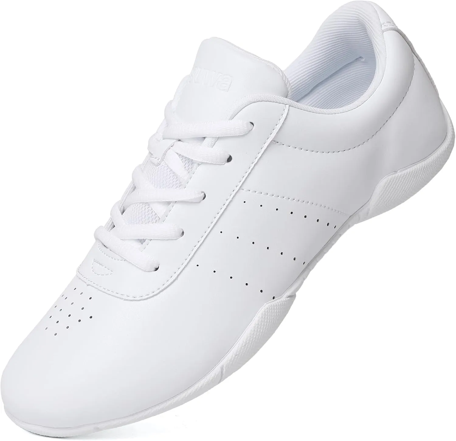 Cheer Shoes Girls White Cheerleading Dance Shoes Athletic Tennis Competition Sport Training Sneakers Youth Lightweight Cheer Shoes