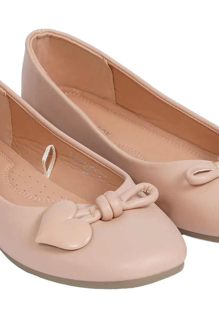 Dusty Pink Ballerina Flats