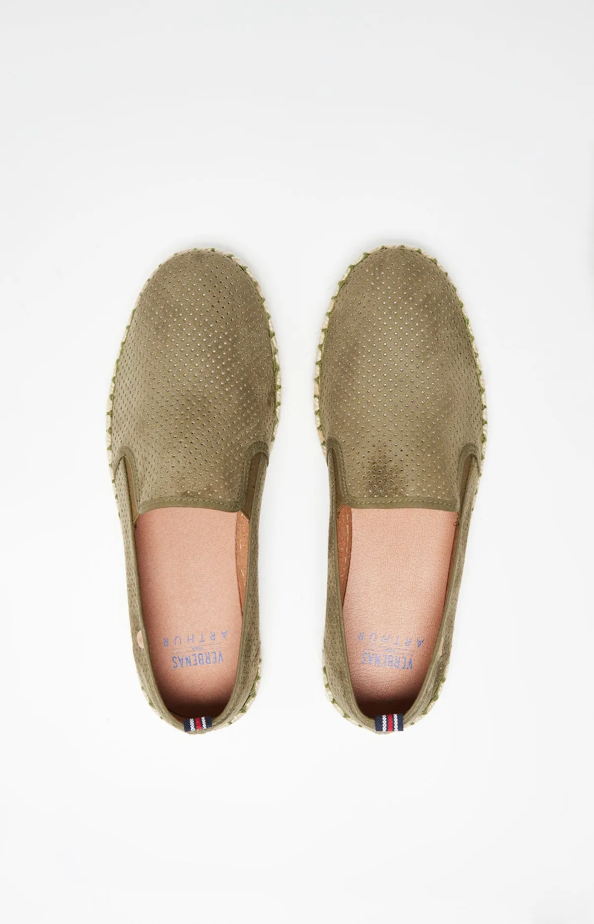 Espadrilles Kaki - Cuir