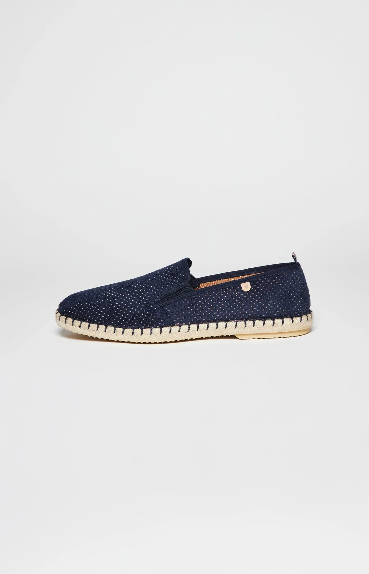 Espadrilles Marine - Cuir