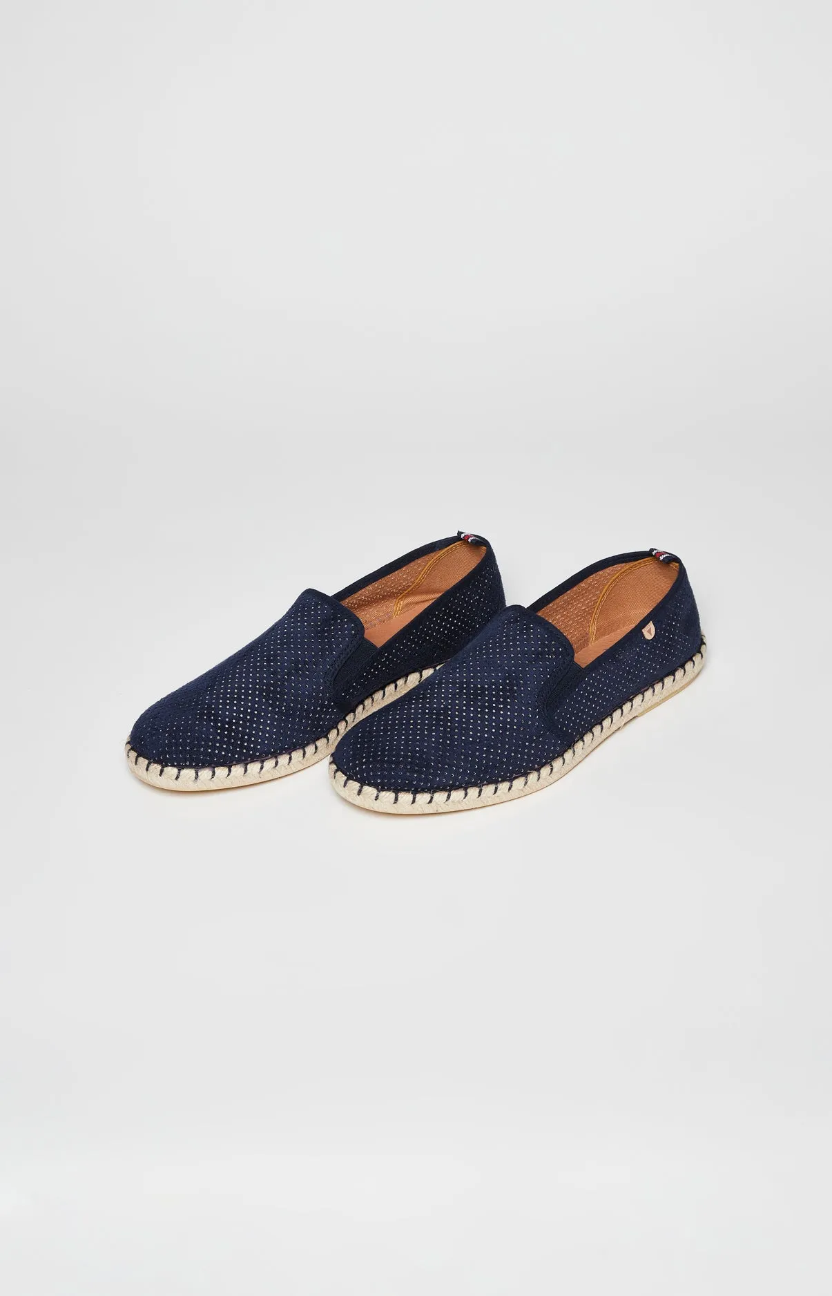 Espadrilles Marine - Cuir