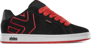 Etnies Men's Low-Top Sneakers Skate Shoe, Black Red, 5