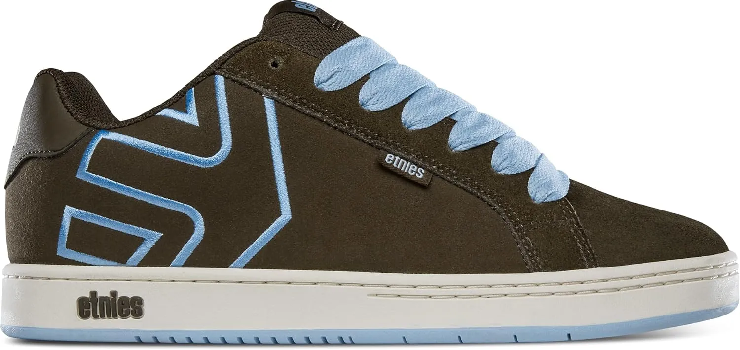 Etnies Men's Low-Top Sneakers Skate Shoe, Brown Blue, 4