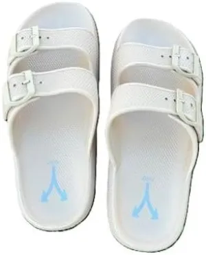 Farz Recovery Slides - Sandals desgined to help recover from Heel Pain, Adjustable Straps, Podiatrist Recommended