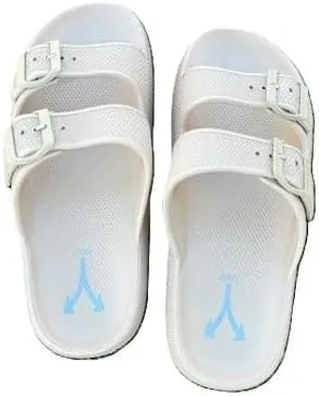 Farz Recovery Slides - Sandals desgined to help recover from Heel Pain, Adjustable Straps, Podiatrist Recommended