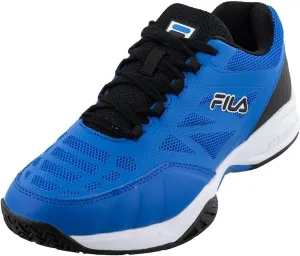 Fila Kids Boys Axilus Lace Up Tennis Sneakers Shoes - Blue - Size 4.5 M