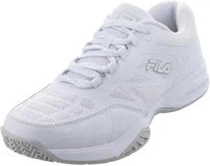 Fila Kids Boys Axilus Lace Up Tennis Sneakers Shoes - White - Size 6 M