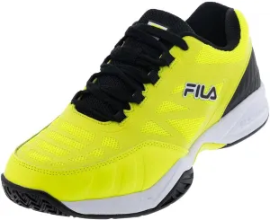 Fila Kids Boys Axilus Lace Up Tennis Sneakers Shoes - Yellow - Size 5 M