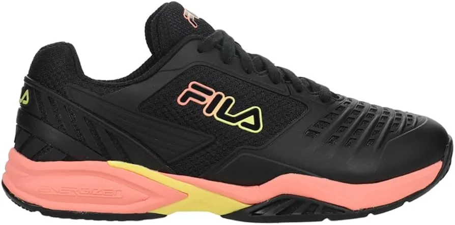 Fila Womens Axilus 2 Energized Tennis Sneakers Shoes - Black - Size 8 M