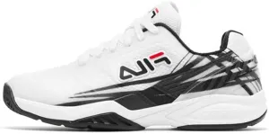 Fila Womens Axilus 2 Energized Tennis Sneakers Shoes - Black, White - Size 11 M