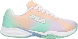 Fila Womens Axilus 2 Energized Tennis Sneakers Shoes - Orange, Purple - Size 7 M