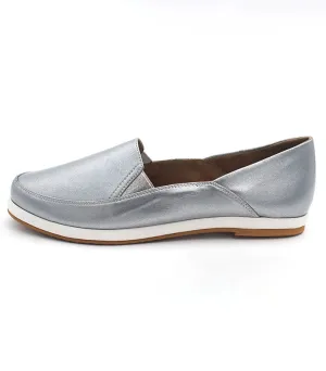 Gleam Platform Slip Onns Sliver