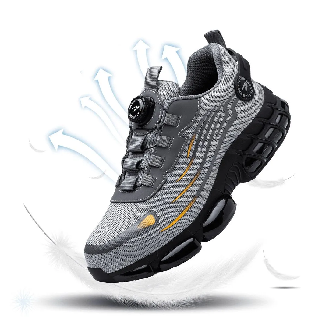 Hard Toe Lightweight Wear-Resistant Work Sneakers