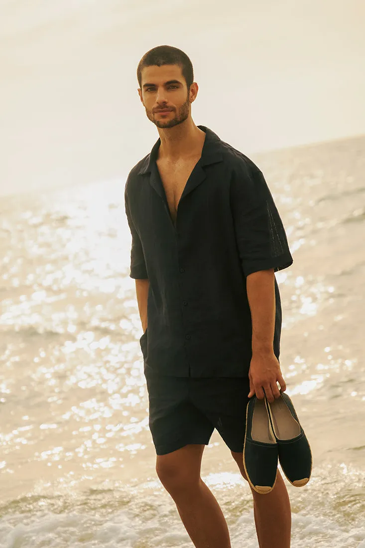 Leather espadrilles