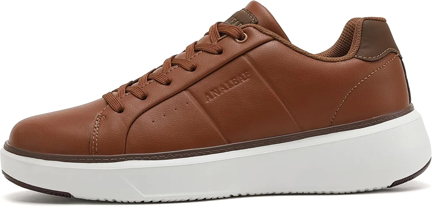 Mens Casual Shoes Fashion Dress Sneakers Lightweight Comfortable Lace-up Shoes