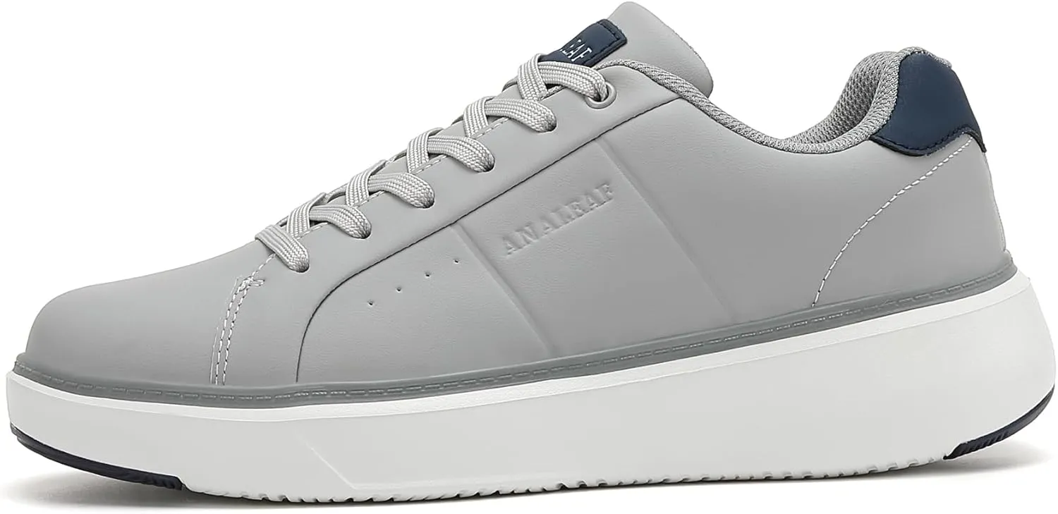 Mens Casual Shoes Fashion Dress Sneakers Lightweight Comfortable Lace-up Shoes