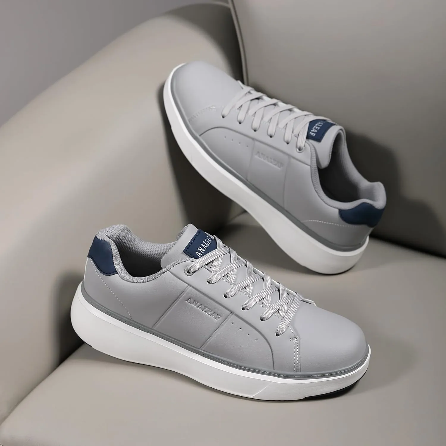 Mens Casual Shoes Fashion Dress Sneakers Lightweight Comfortable Lace-up Shoes