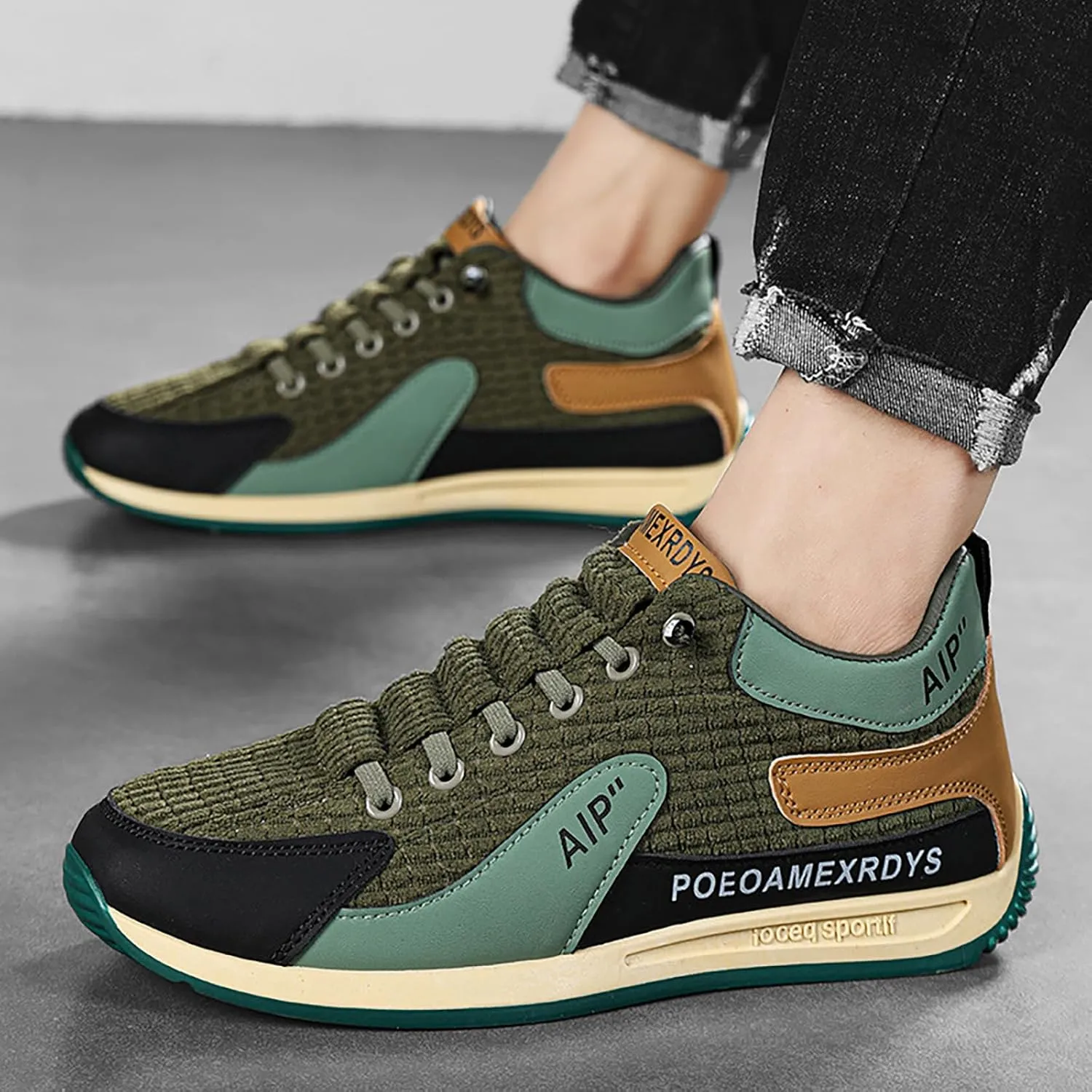 Mens Casual Shoes Sports Comfortable Mountaineering Summer and Autumn Lightweight Men's Sneaker