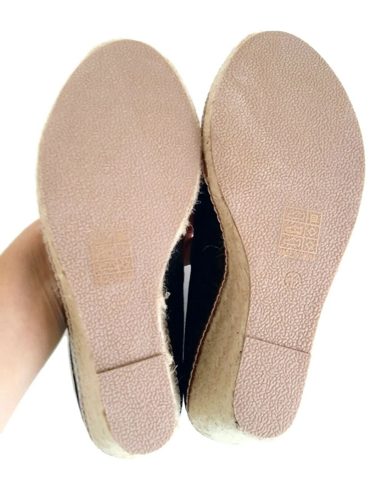 New Modcloth "You Know the Espadrille Wedge in Black", Size 10, Originally $49.99