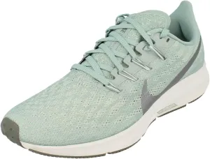 Nike Air Zoom Pegasus 36 Women's Running Shoe Ocean Cube/MTLC Cool Grey-Pure Platinum Size 5.0