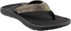 PENDLETON Men's Sandals with Cushioned EVA Insole Pattern, Microfiber Lining, Flexible Rubber Sole, 1/2" Heel
