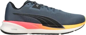 PUMA Mens Eternity Nitro Lace Up Running Sneakers Shoes - Blue - Size 11 M