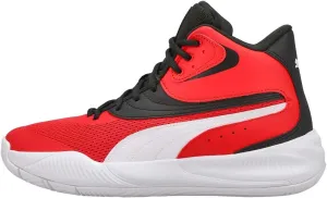 Puma Mens Triple Mid Basketball Sneakers Shoes - Red