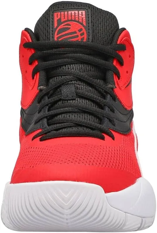 Puma Mens Triple Mid Basketball Sneakers Shoes - Red