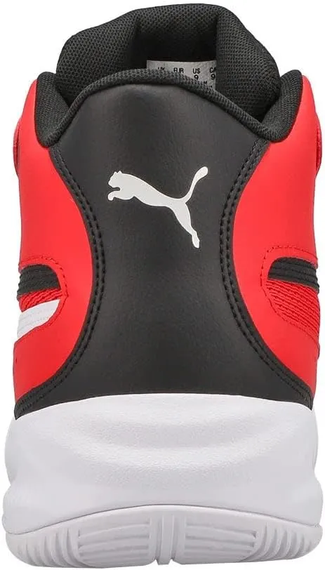 Puma Mens Triple Mid Basketball Sneakers Shoes - Red