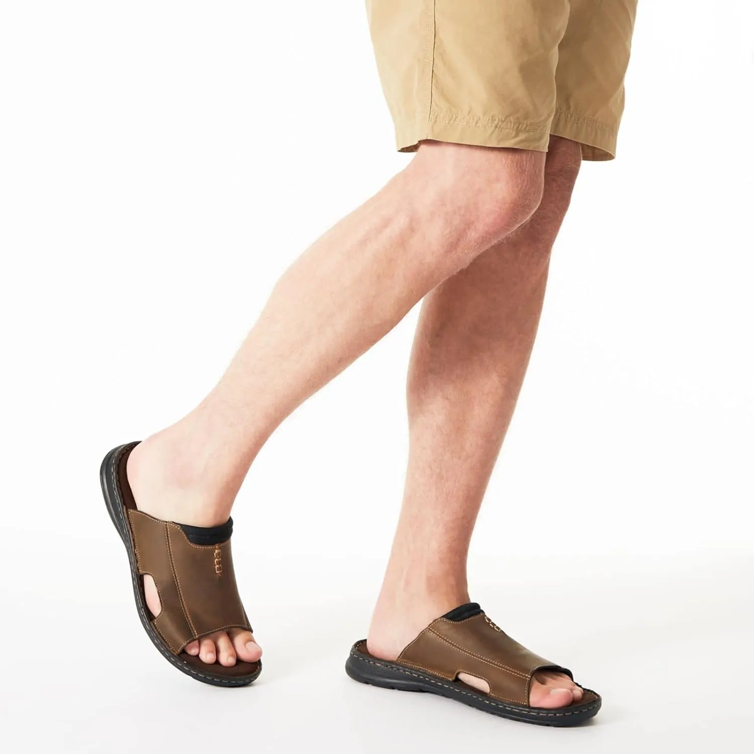 Restoration Savannah - Men's Casual Leather Arch Support Sport Sandals