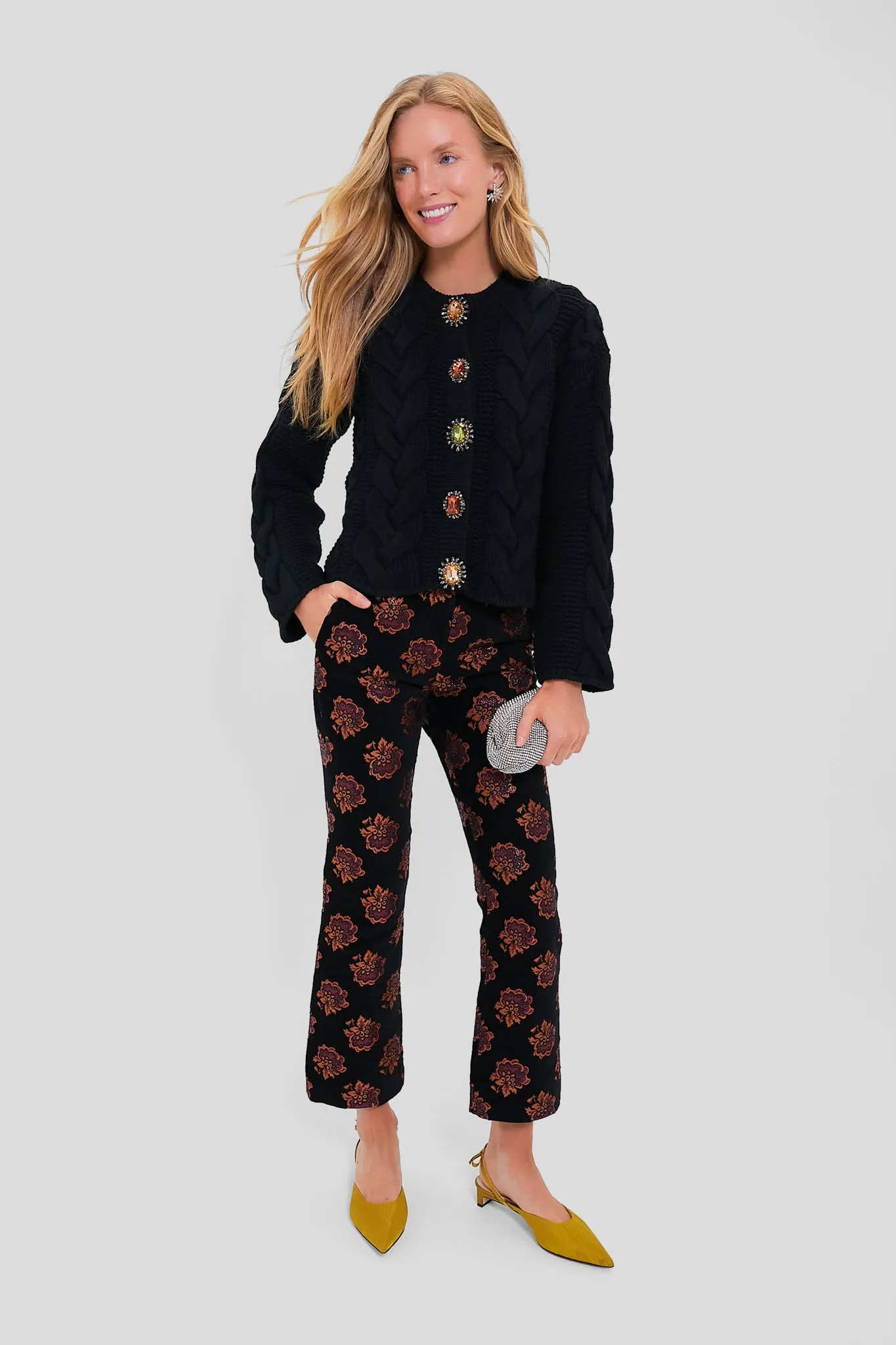 Rosette Jacquard 24/7 Pants