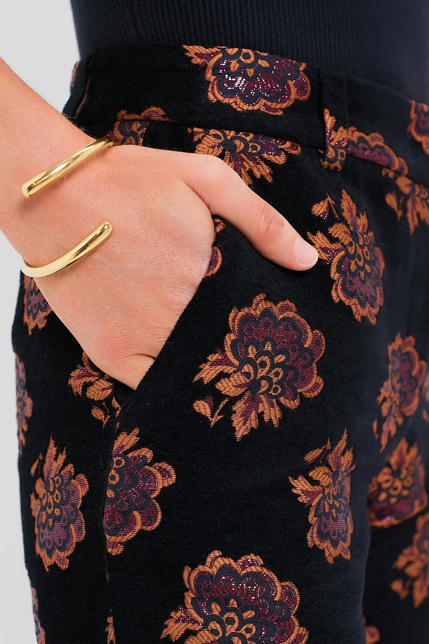 Rosette Jacquard 24/7 Pants