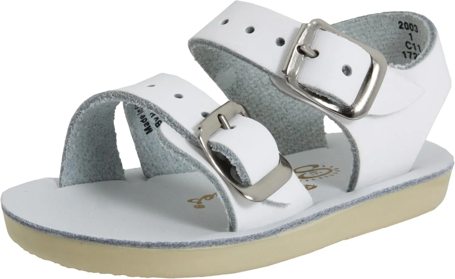 Sun-San Sea Wee, White, Size Infant 3