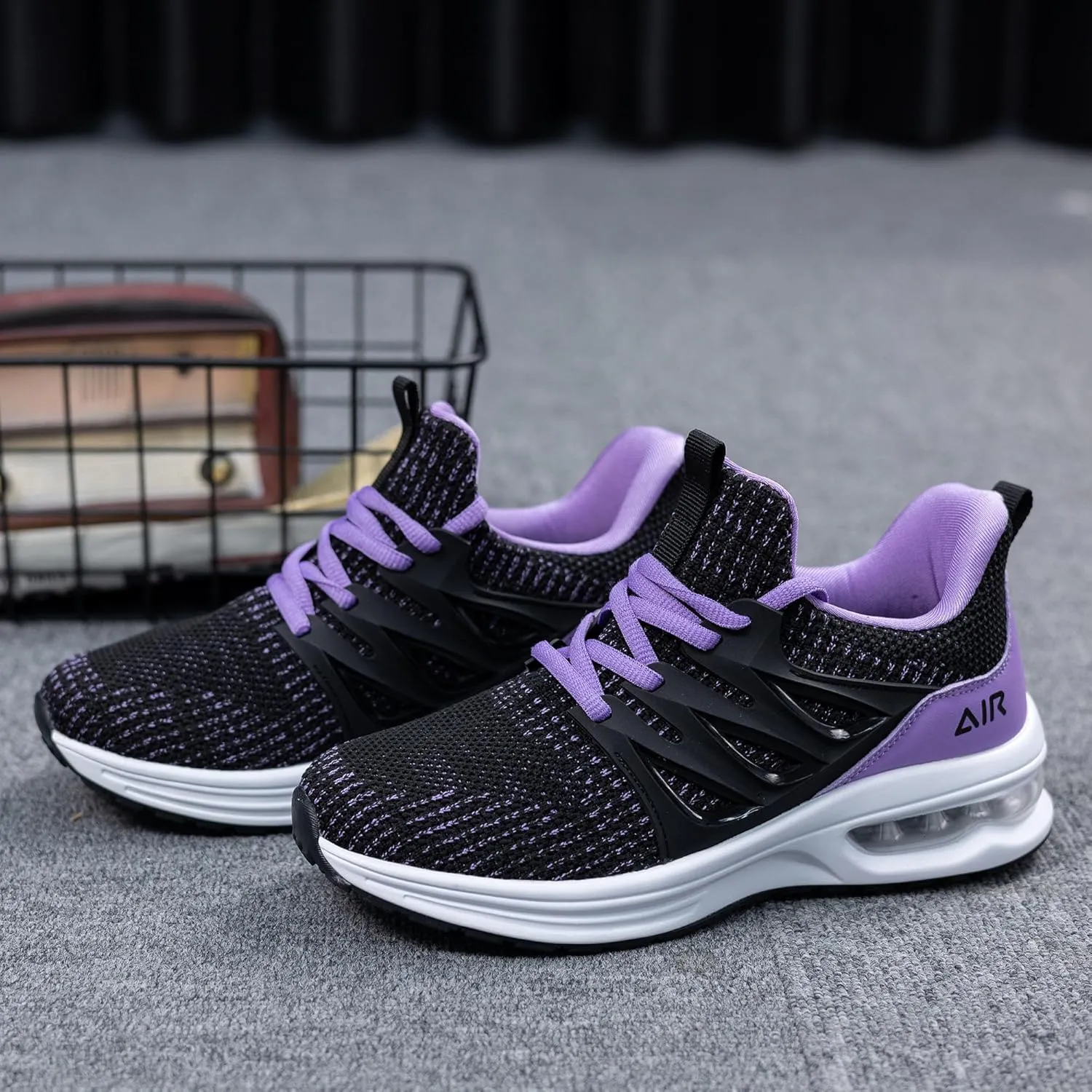 SURRAY Womens Tennis Shoes Slip on Walking Running Sneakers Comfortable Lightweight Gym Sports Workout Footwear US 5.5-11