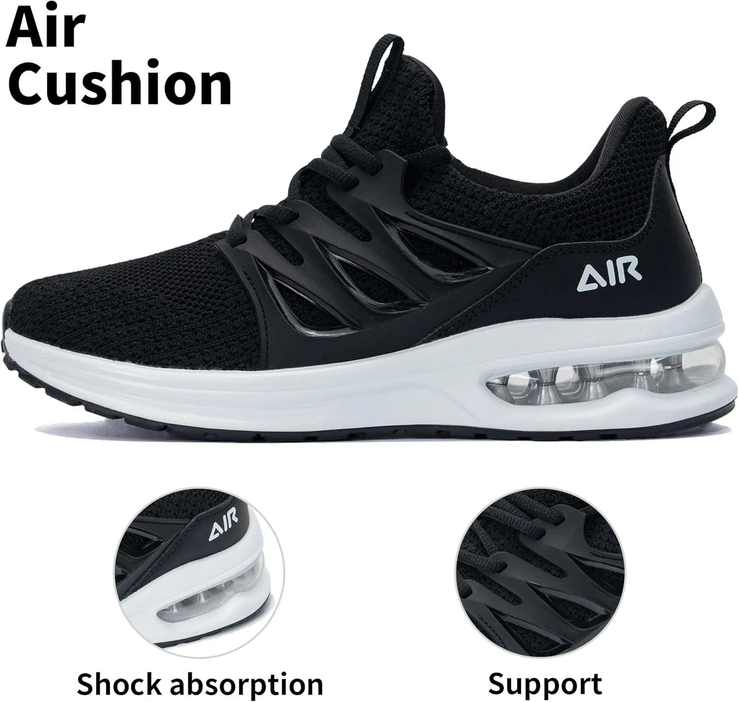SURRAY Womens Tennis Shoes Slip on Walking Running Sneakers Comfortable Lightweight Gym Sports Workout Footwear US 5.5-11
