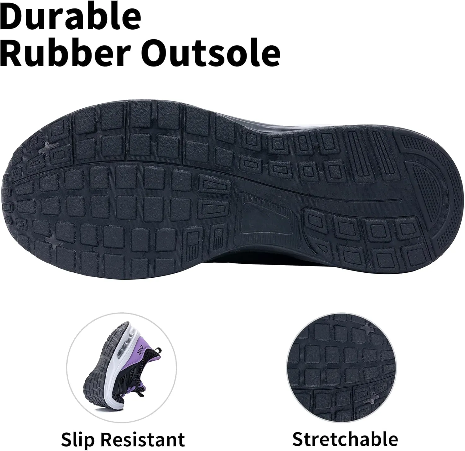SURRAY Womens Tennis Shoes Slip on Walking Running Sneakers Comfortable Lightweight Gym Sports Workout Footwear US 5.5-11