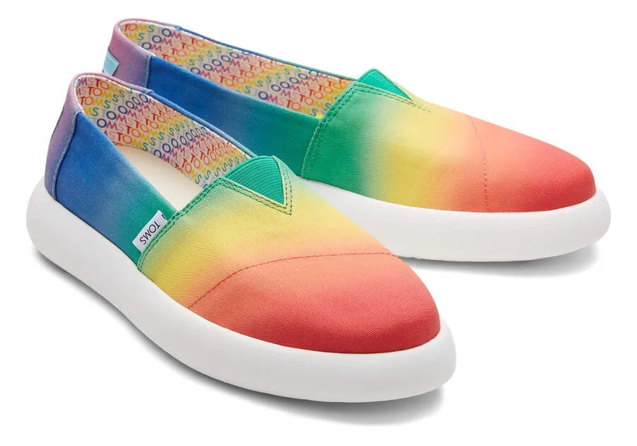 Tenis Mallow Unity Rainbow Canvas