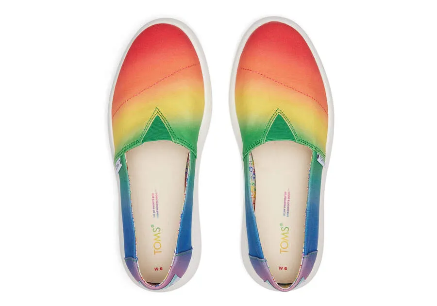 Tenis Mallow Unity Rainbow Canvas