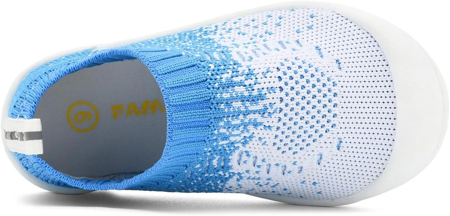 Toddler Shoes Boy Girl First Walker Shoes Toddler Walking Running Shoes Lightweight Breathable Mesh Barefoot Sneakers For Kids