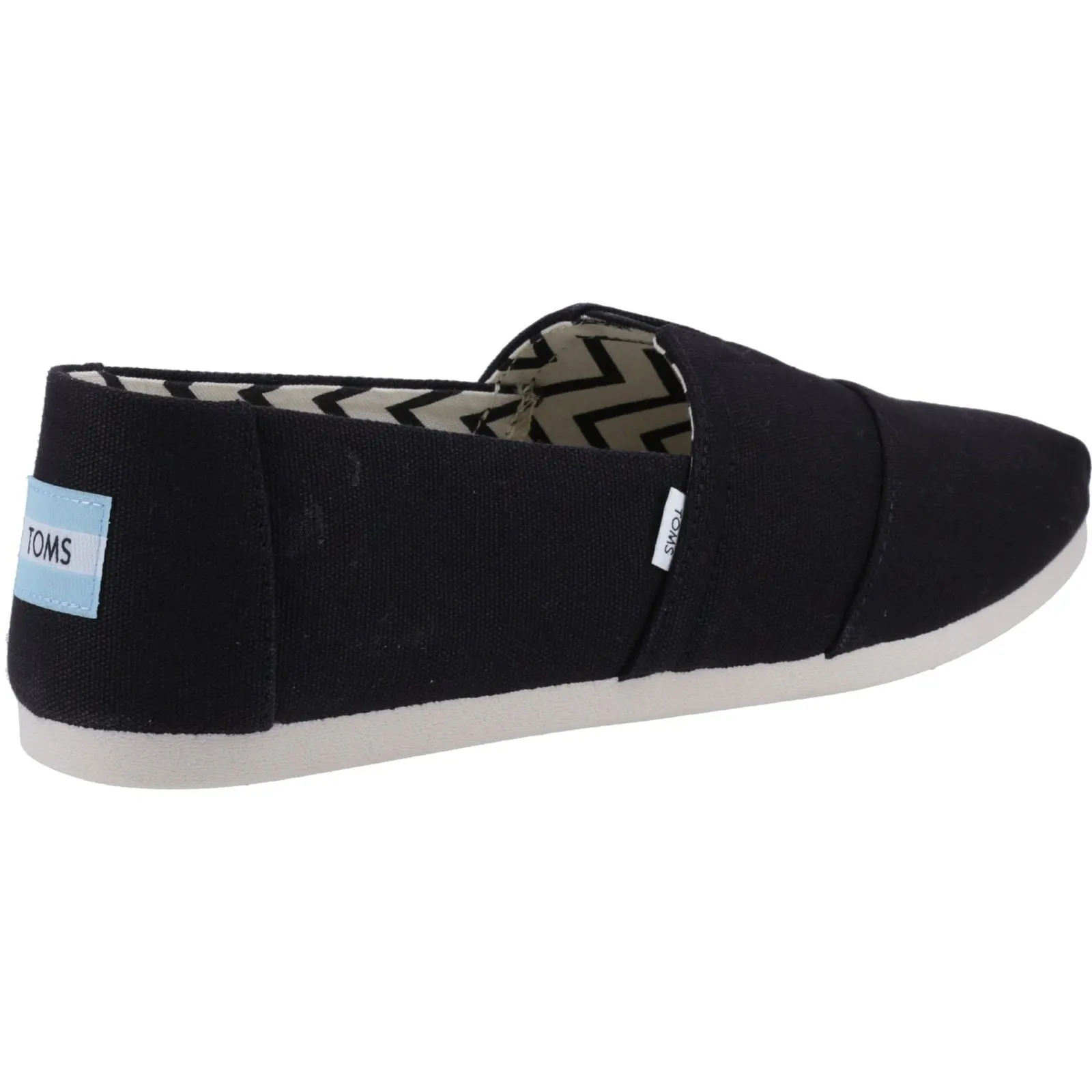 TOMS Men's Alpargata Shoes in Black