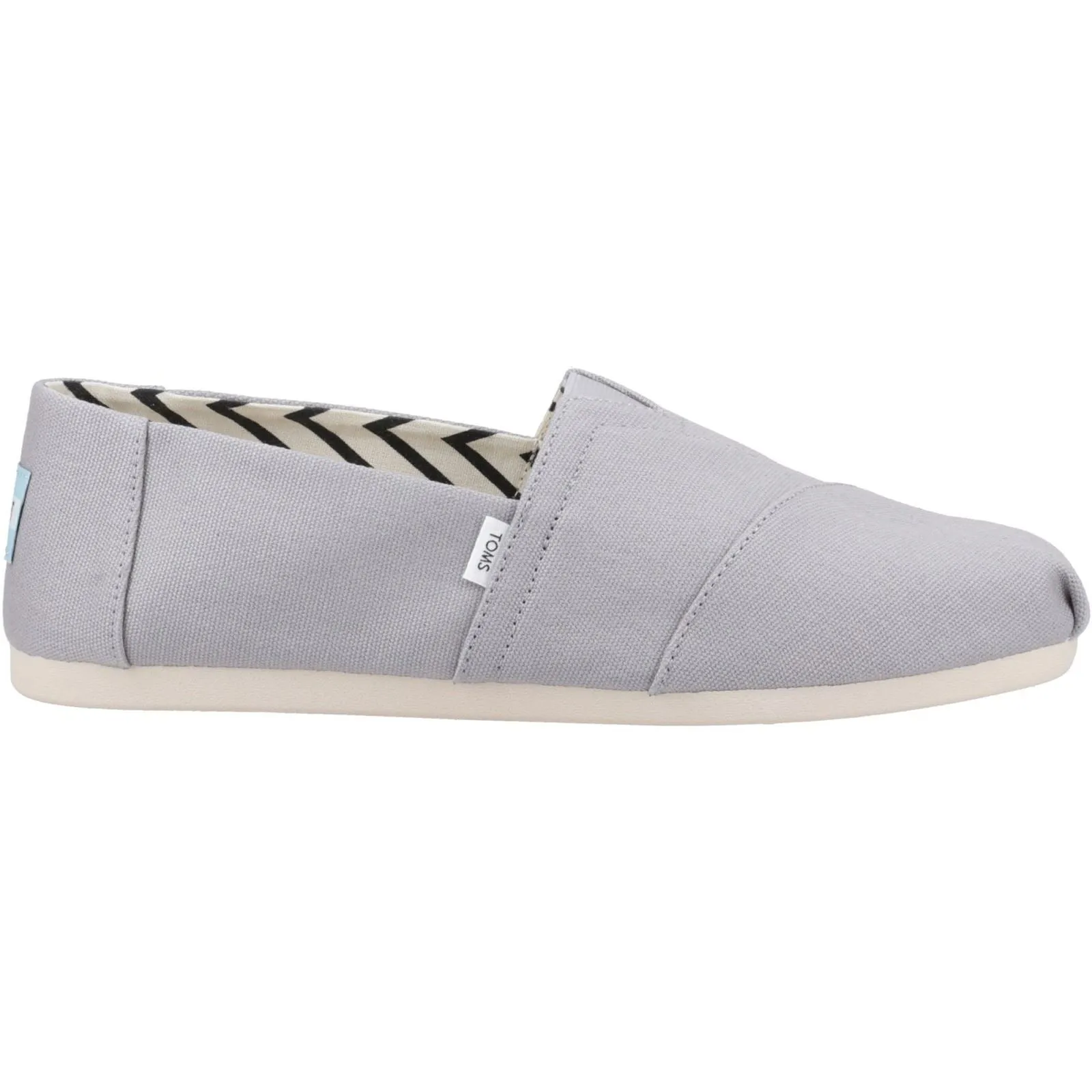 TOMS Men's Alpargata Shoes in Drizzle Grey